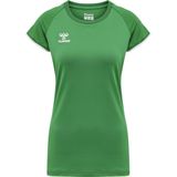 Hummel - hmlCORE VOLLEY STRETCH T-shirt - Dames - Stretch Jersey - Zwart
