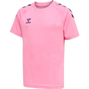 Hummel Core Xk Core Poly T shirt Met Korte Mouwen Roze Jongen