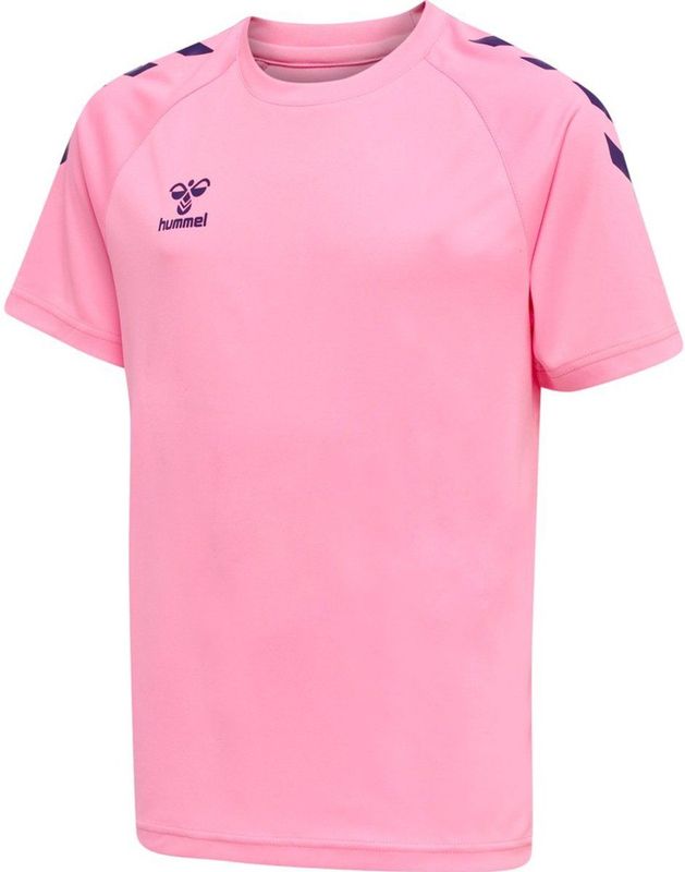 Hummel Core Xk Core Poly T shirt Met Korte Mouwen Roze Jongen