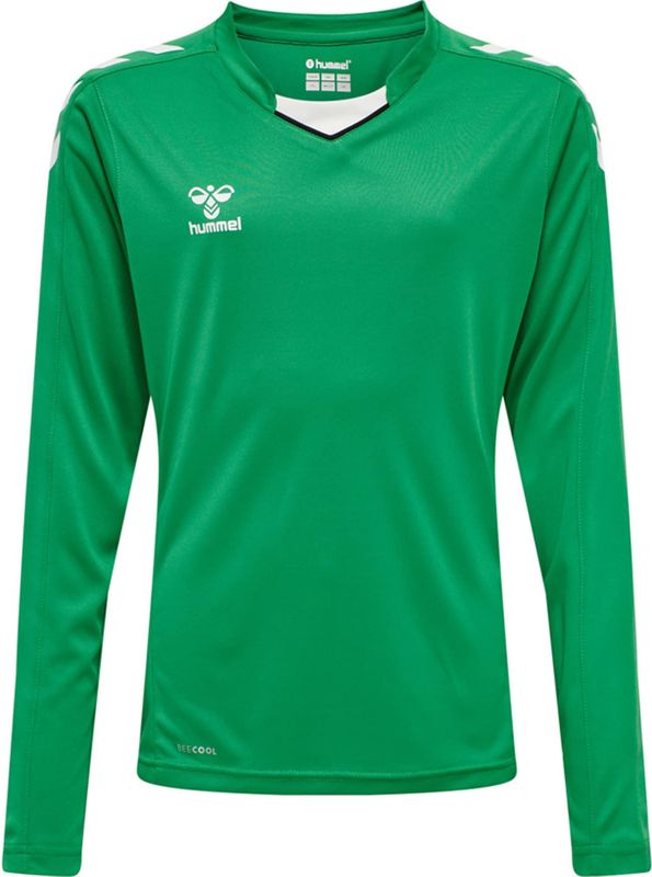 Functioneel Shirt - Zwart - Jersey - Opstaande Kraag - Logoprint