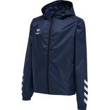 hmlCORE XK Spray Jacket - Kids - Zwart - Waterafstotend - Met Ritszakken