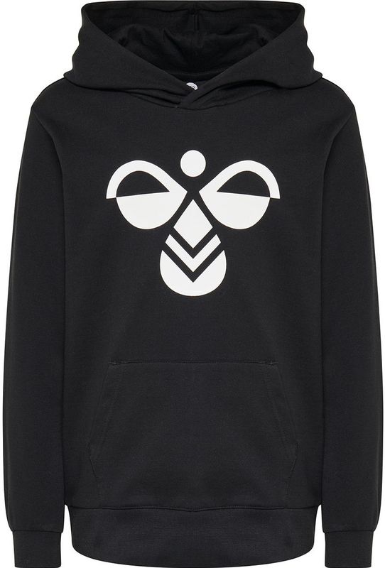 Hummel - Cuatro Hoodie - Unisex - Grijs - Katoen