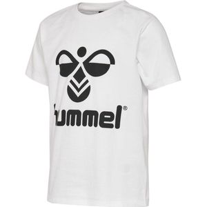 hummel - HmlTRES T-shirt - Wit - 100% Katoen - Korte Mouwen