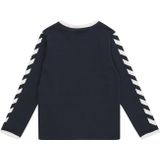 Hummel - hmlFLIPPER - T-shirt - Blauw - Katoen - Lange Mouwen