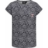 Hummel - Shirt - Lichtroze - Jersey - Normale Pasvorm - Kwartmouw