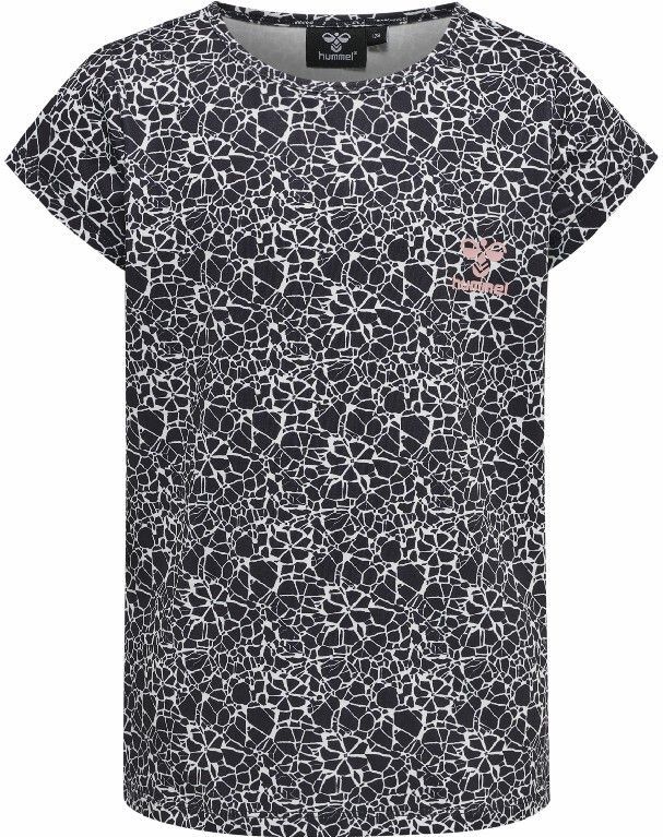 Hummel - Shirt - Lichtroze - Jersey - Normale Pasvorm - Kwartmouw