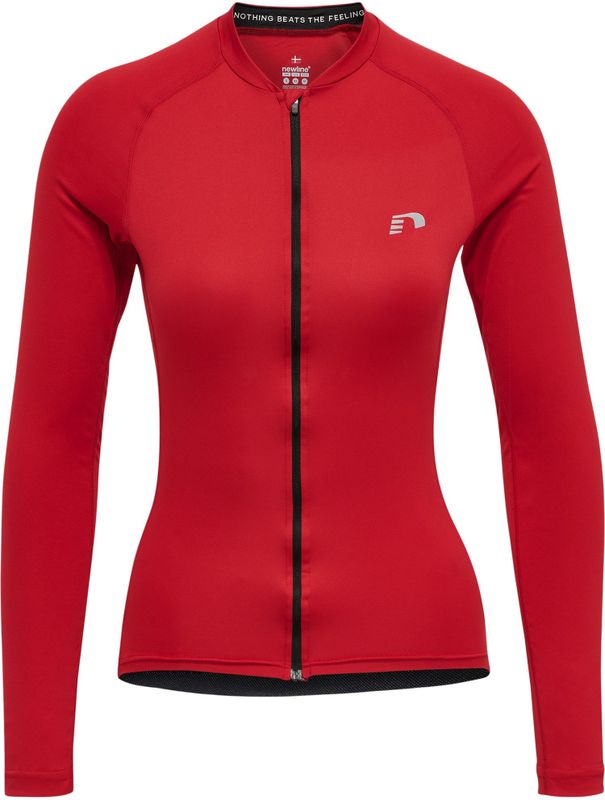 Newline - Womens Core Bike L/S Jersey - Tango Red - Langarmtrikot