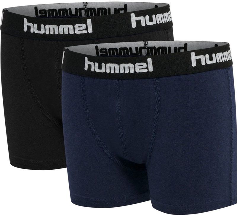 Hummel - hmlNOLAN - Boxershorts - Biologisch Katoen - 2-Pak