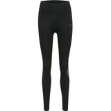 Hummel - Paris - Leggings - Zwart - Hoge Taille - Katoen