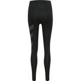 Hummel - Paris - Leggings - Zwart - Hoge Taille - Katoen