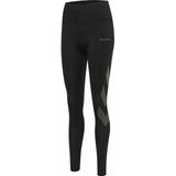 Hummel - Paris - Leggings - Zwart - Hoge Taille - Katoen