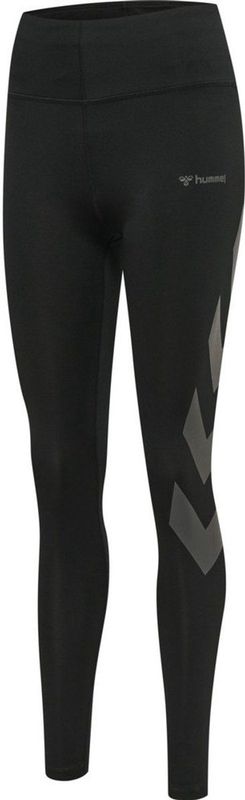 Hummel - Paris - Leggings - Zwart - Hoge Taille - Katoen