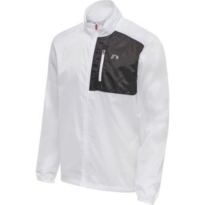 Newline - Sportjas - Donkergrijs - Transparant - Offwhite - Trainingsjas