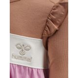 Hummel - Jamila - Lange Mouw Jurk - Kleurblokontwerp - Biologisch Katoen