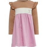Hummel - Jamila Jurk - Kleurblok - Biologisch Katoen - Lange Mouwen
