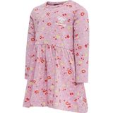 Hummel - Mira Jurk - Bloemenprint - Katoen - Lange Mouwen