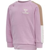 Hummel - hmlANJU - Sweatshirt - Biologisch Katoen - Drukknoopsluitingen - Raglanmouwen