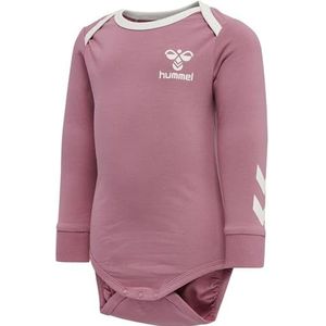Hummel Romper l/s - HmlMaule - Heather Rose - Hummel - 74 - Romper L/S