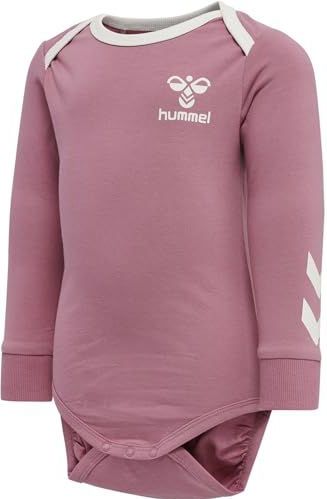 Hummel Romper l/s - HmlMaule - Heather Rose - Hummel - 74 - Romper L/S