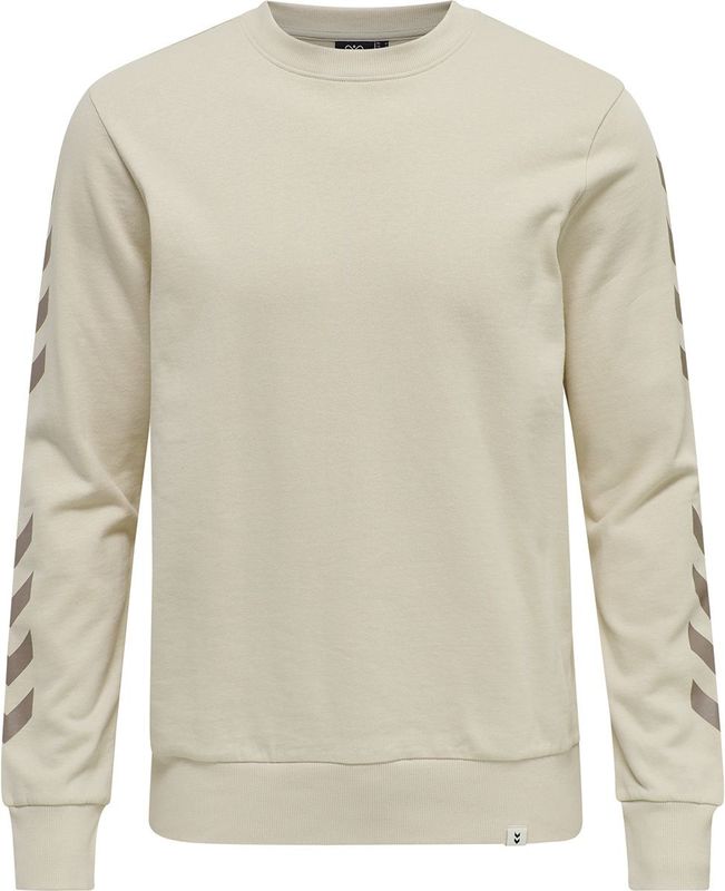 hummel - hmlLEGACY CHEVRON SWEATSHIRT - Sweatshirt - Grijs - Katoen