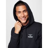 hummel hive Sweatshirt 'HIVE WADE'  grijs / zwart / wit