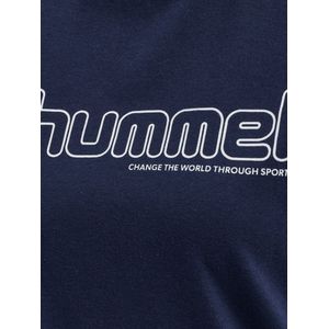 Hummel - Noni 2.0 - T-shirt - Zwart - Katoen - Ronde Hals, Korte Mouwen