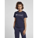 Hummel - Noni 2.0 - T-shirt - Zwart - Katoen - Ronde Hals, Korte Mouwen