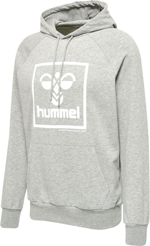 Hummel - Isam 2.0 - Hoodie - Sweat - Raglanmouwen - Kap met Verstelbaar Trekkoord