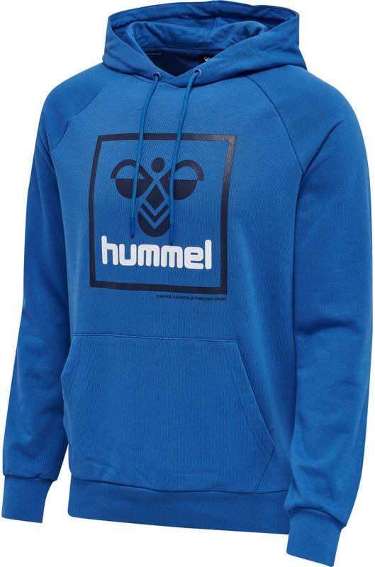 Hummel - ISAM 2.0 Hoodie - Sweatshirt - Groen - Fleece - Raglanmouwen