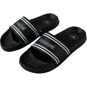 Hummel - hmlCLOUD HOODIE S/S - Badslippers - Blokkleuren - 100% Katoen