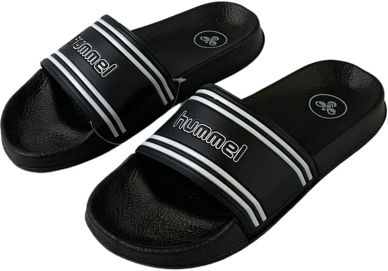 Hummel - hmlCLOUD HOODIE S/S - Badslippers - Blokkleuren - 100% Katoen