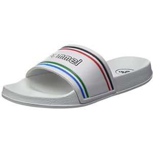 hummel Badslippers voor volwassenen, maat, wit, 38 EU