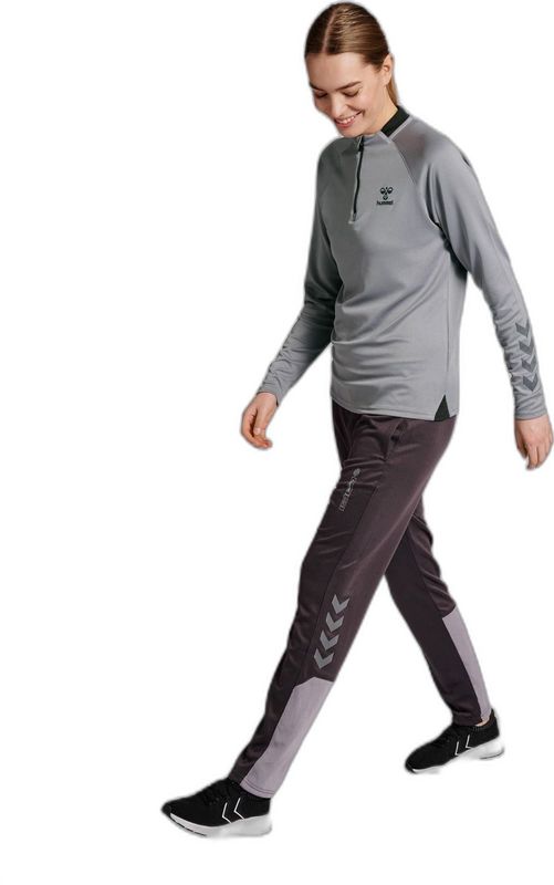 Hummel Sportief sweatshirt 'GG12 Action'  grijs / zwart