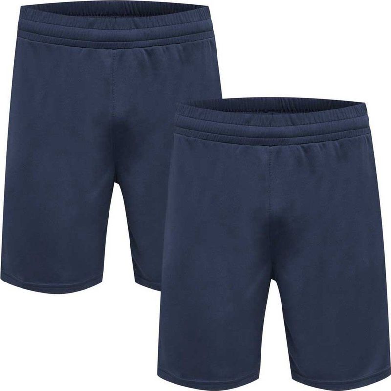 hummel - TOPAZ 2 PACK - Sportshorts - Black - 100% Polyester