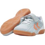 Hummel Root Elite kinderen Velcro Sportschoenen Volleybal Indoor blauw