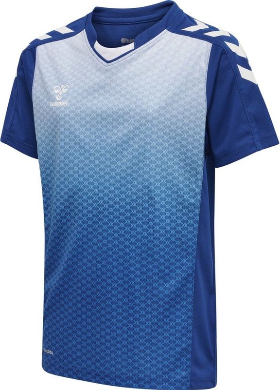 Hummel - Core Xk Sublimation T-shirt - Blauw - Korte Mouwen - Interlock-Stof