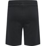 Hummel - Kinder Shorts - Katoen - Geborstelde Achterkant - Bedrukt Logo