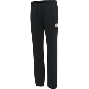 Hummel - hmlGG12 Sweat Broek - Zwart - Katoen - Geborstelde Binnenkant