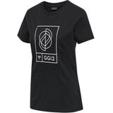 Hummel - Hmlgg12 - T-shirt - Zwart - Korte Mouwen