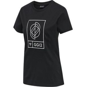 Hummel - Hmlgg12 - T-shirt - Zwart - Korte Mouwen