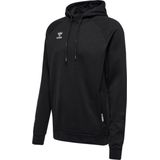 Hummel Move Grid Cotton Hoodie - Sporttruien - zwart - Unise