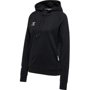 Hummel Move Grid Cotton Hoodie Dames - Sporttruien - zwart - Vrouwen