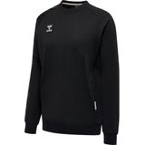 Hummel - hmlMOVE GRID COTTON SWEATSHIRT - Zwart - Katoenmix