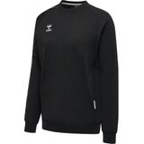 Hummel - hmlMOVE GRID COTTON SWEATSHIRT - Zwart - Katoenmix