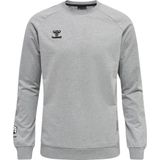 Hummel - Move Grid - Sweatshirt - Grijs - 75% Katoen, 25% Polyester