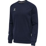 Hummel - hmlMOVE GRID COTTON - Sweatshirt - Katoenmix - Ademend en Comfortabel