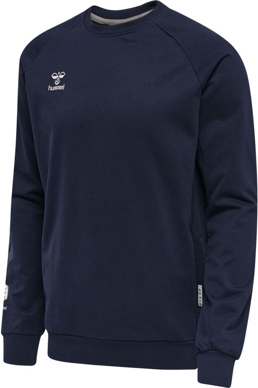 Hummel - hmlMOVE GRID COTTON - Sweatshirt - Katoenmix - Ademend en Comfortabel