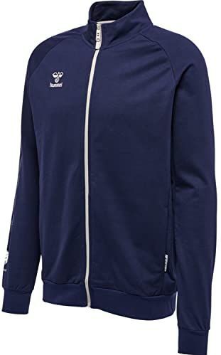 Hummel - Move Grid Jas - Zwart - Katoenmix - Ademend en Duurzaam