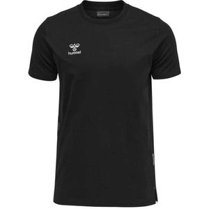 Hummel Move Grid Cotton T-Shirt - sportshirts - zwart - Unisex