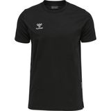 Hummel Move Grid Cotton T-Shirt - sportshirts - zwart - Unisex